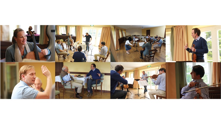 © Stephan von der Deken Collage mehrerer Musizierender