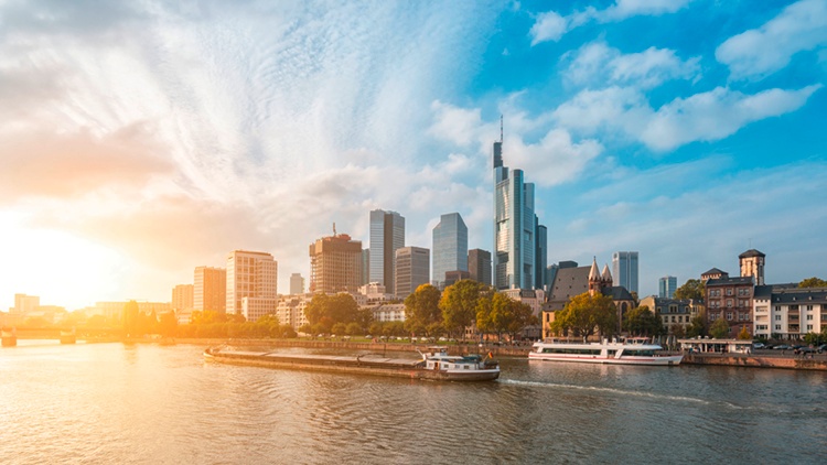 Skyline von Frankfurt